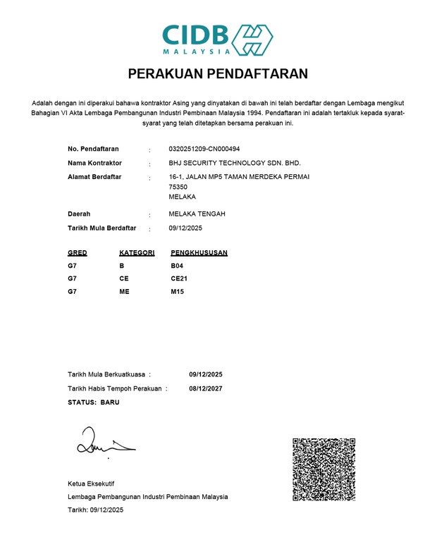 CIDB Malaysia — Contractor Registration